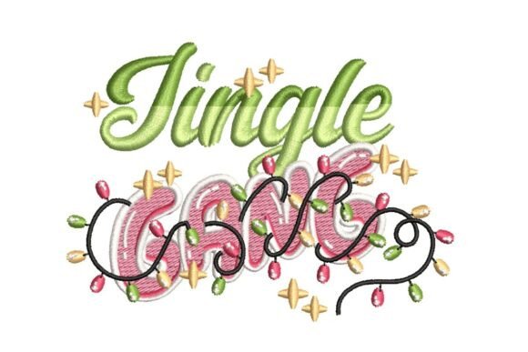 Jingle Gang Embroidery Design