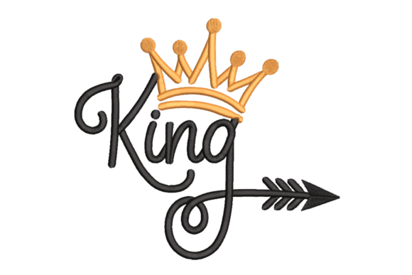 King Crown Script for Personalized Gifts